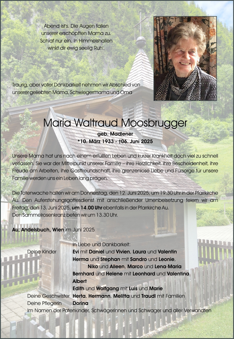 Waltraud Moosbrugger